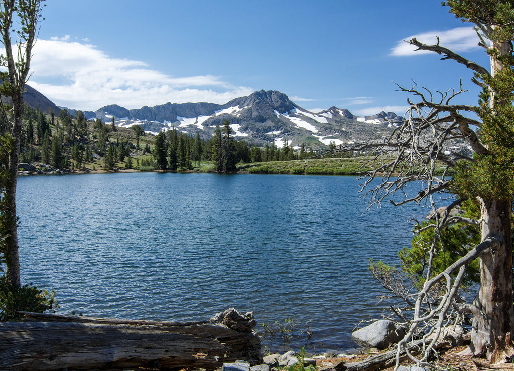 Winnemucca lake viewed from the Pacific Crest Trail, Nevada 