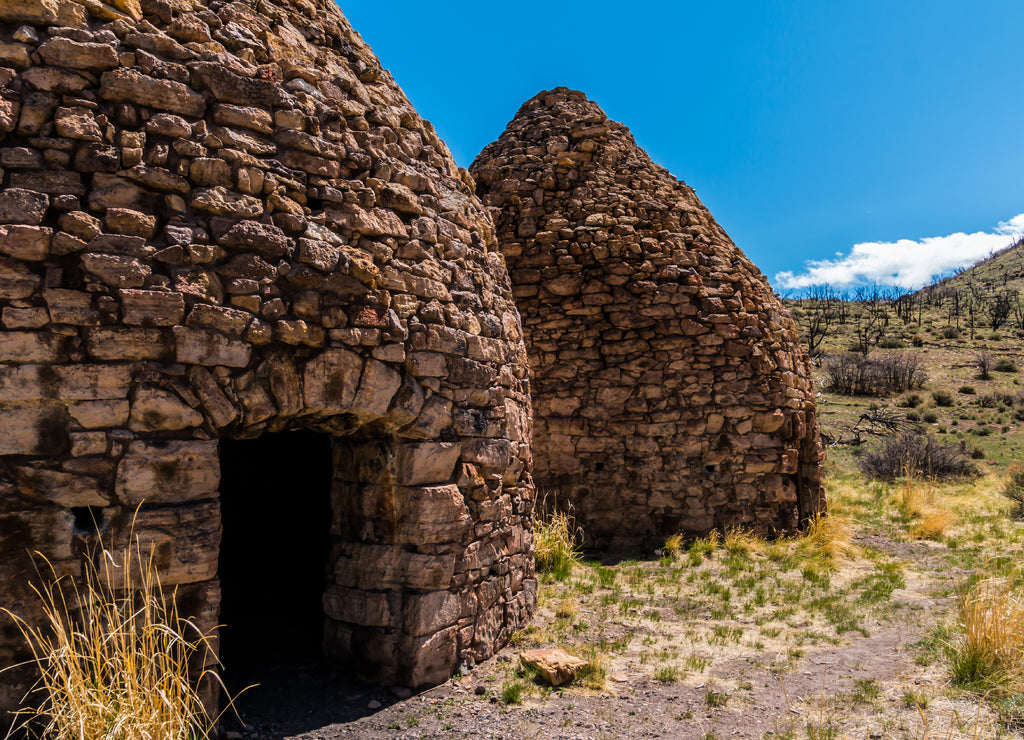 Historical Panaca Summit Charcoal Kilns, Lincoln County, Nevada, USA