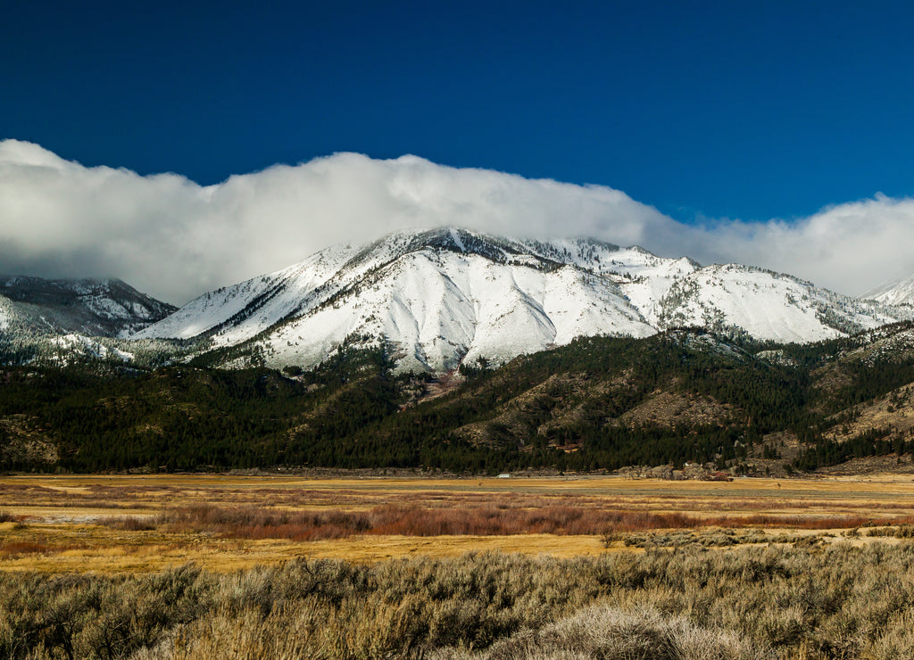 Slide Mountain Nevada, home of Mt Rose Ski Resort. 