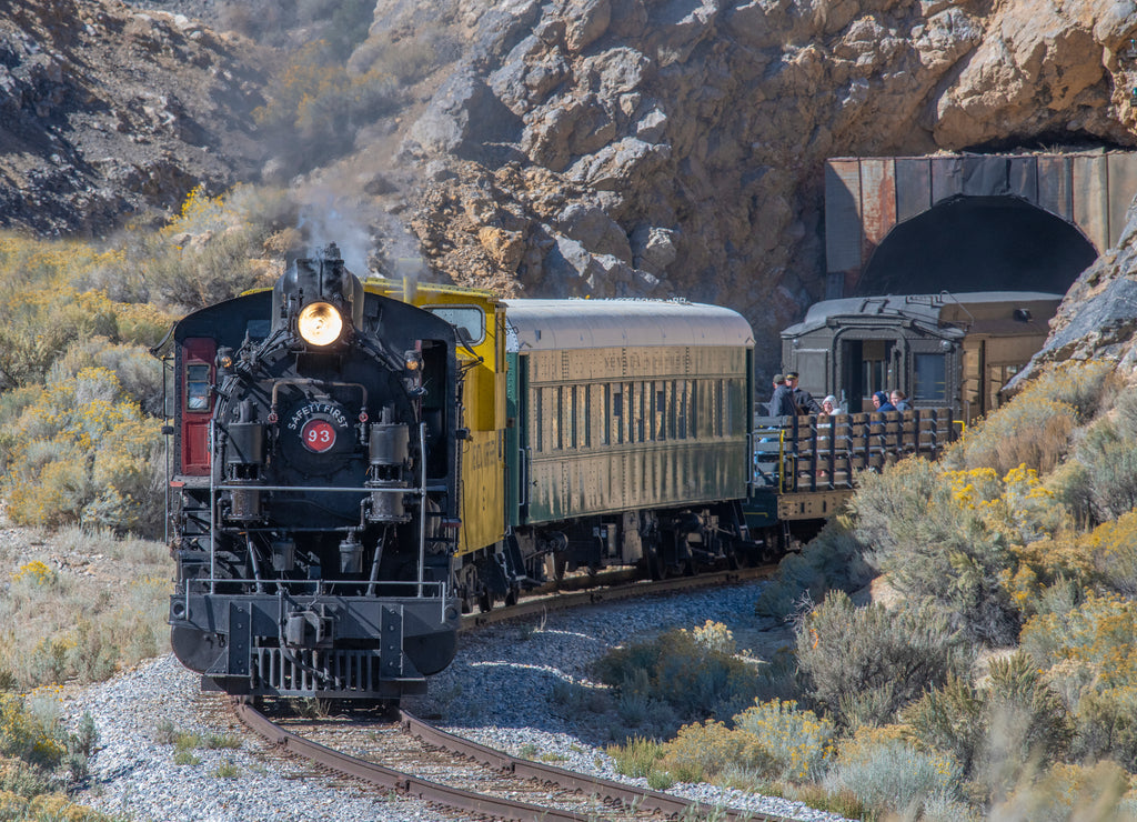 Nevada Northern Railway Near Ely, Nevada