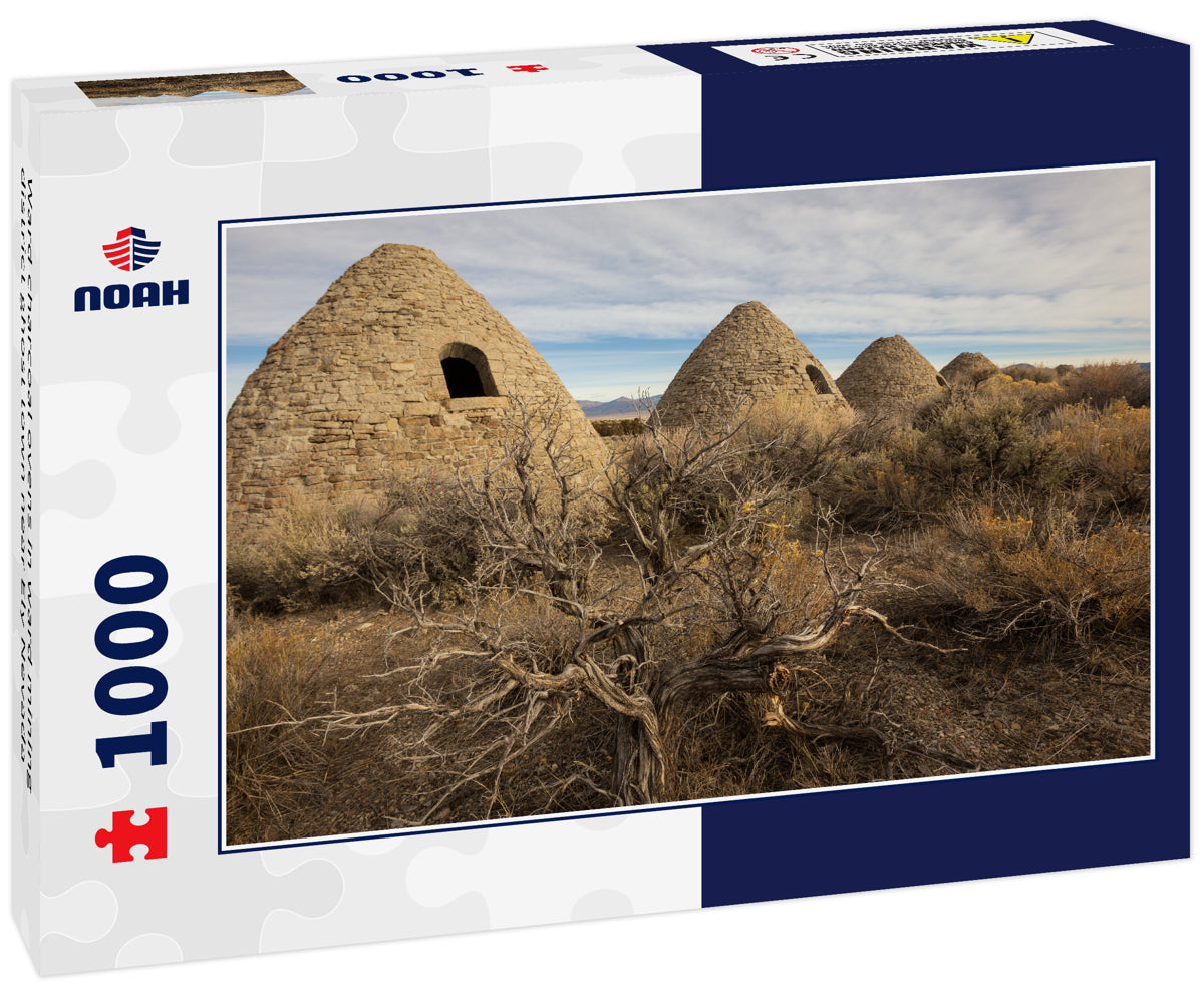 Ward charcoal ovens in ward mining district ghost town near Ely Nevada