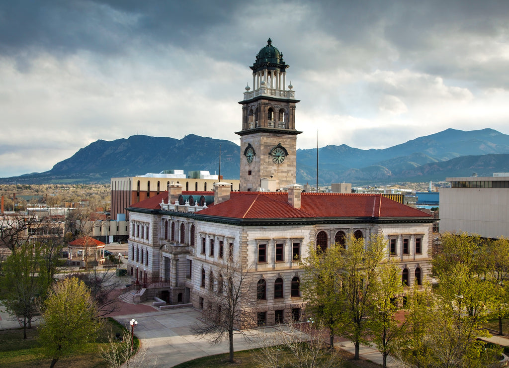Pioneers museum in Colorado Springs, Colorado