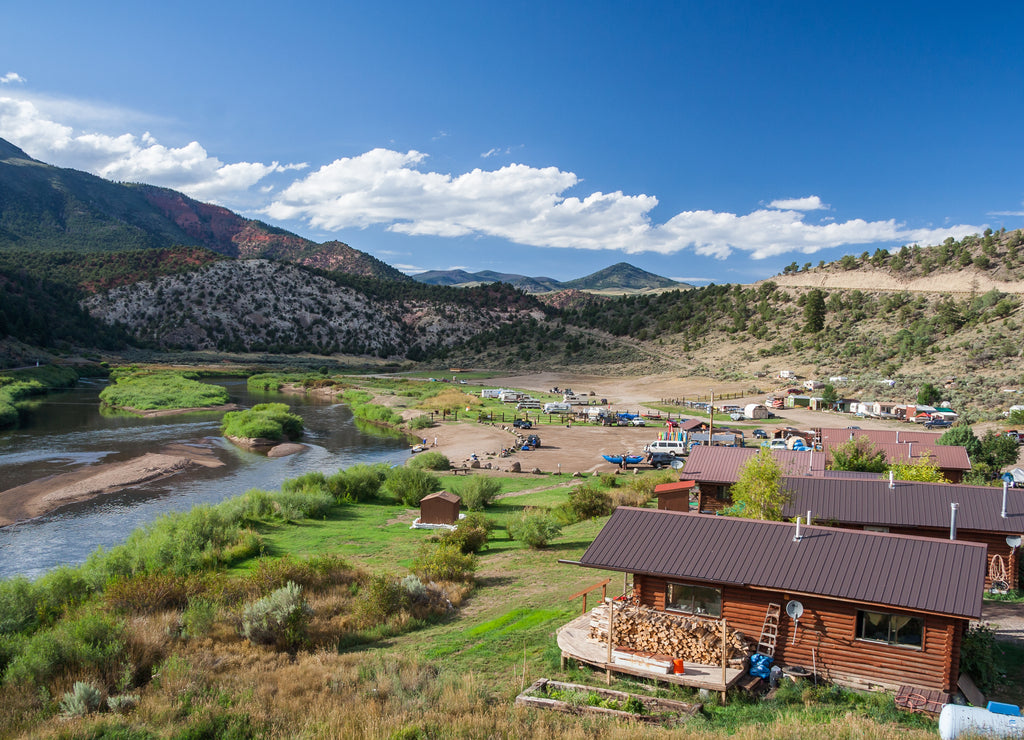 Hot Sulphur Springs on Colorado River, Colorado, USA