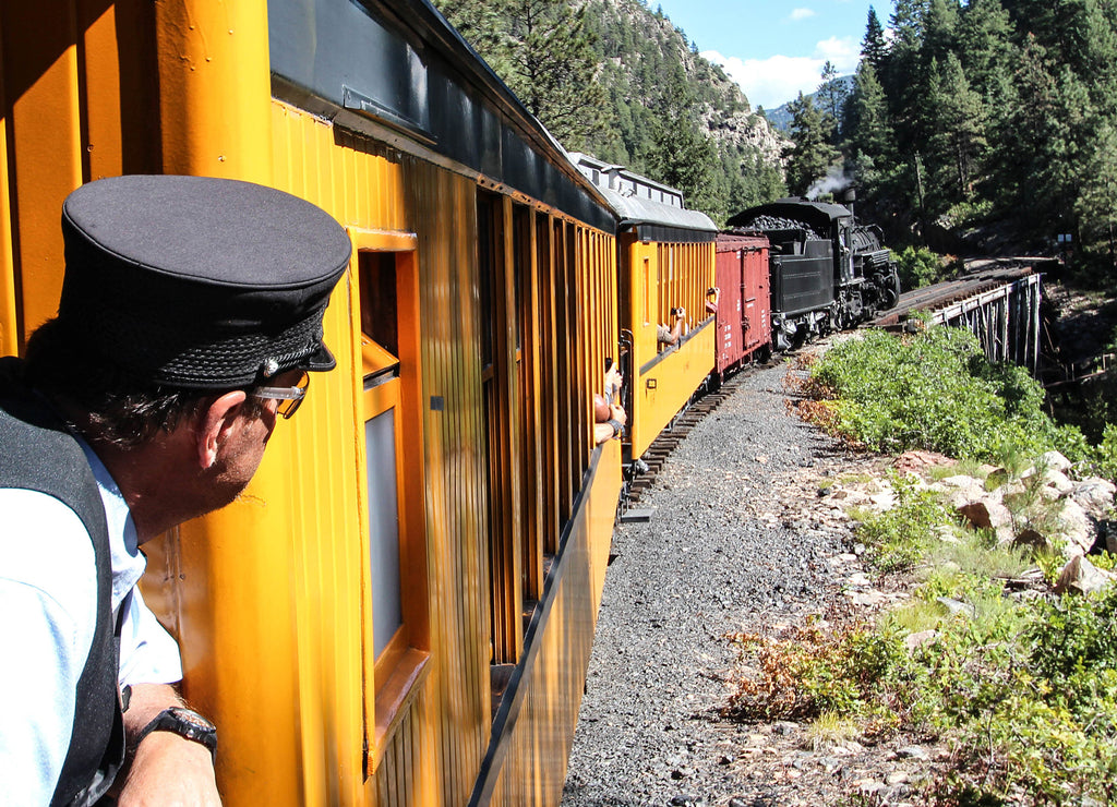 Vintage steam train / Durango (Colorado - USA)