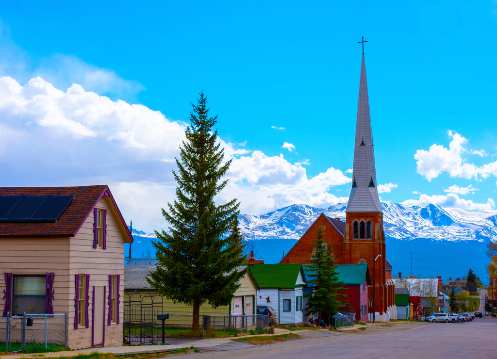 Leadville Colorado Victorian Church