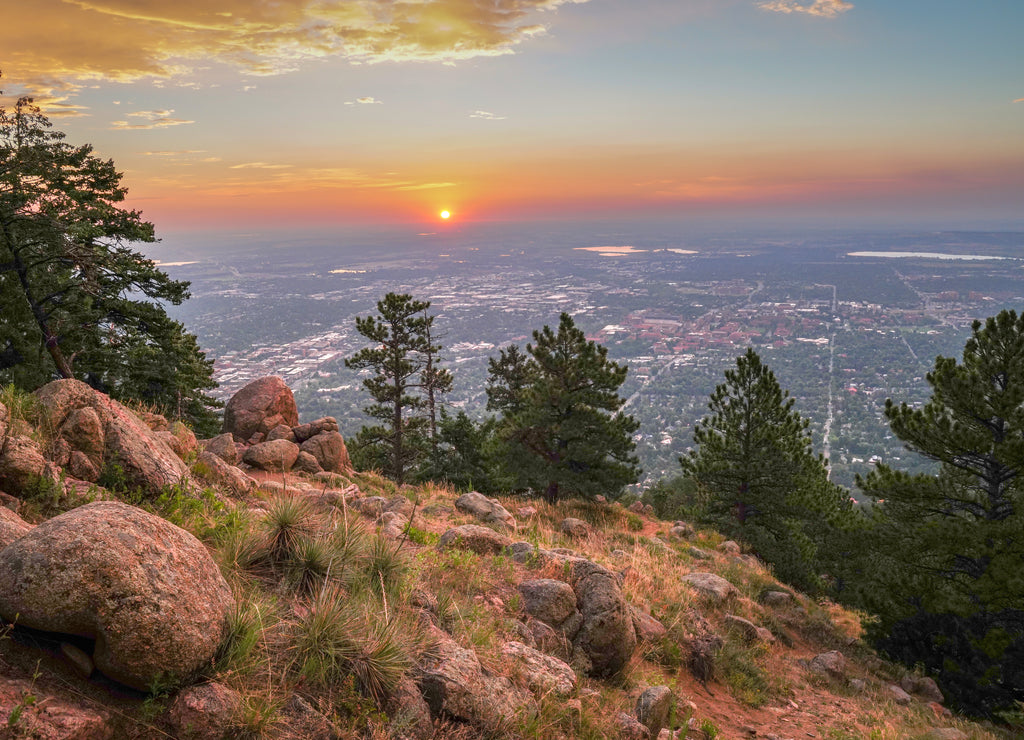 Boulder Colorado Sunrise