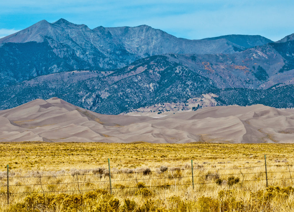 USA, Colorado, Alamosa, Great Sand Dunes National Park and Preserve