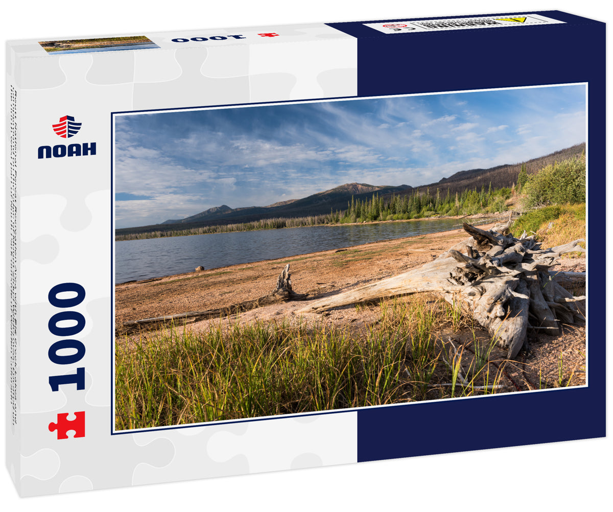 Routt National Forest Recreation Area with Big Creek Lakes and campground on the edge of Mount Zirkel Wilderness. Located on the north west part of North Park outside of Walden Colorado