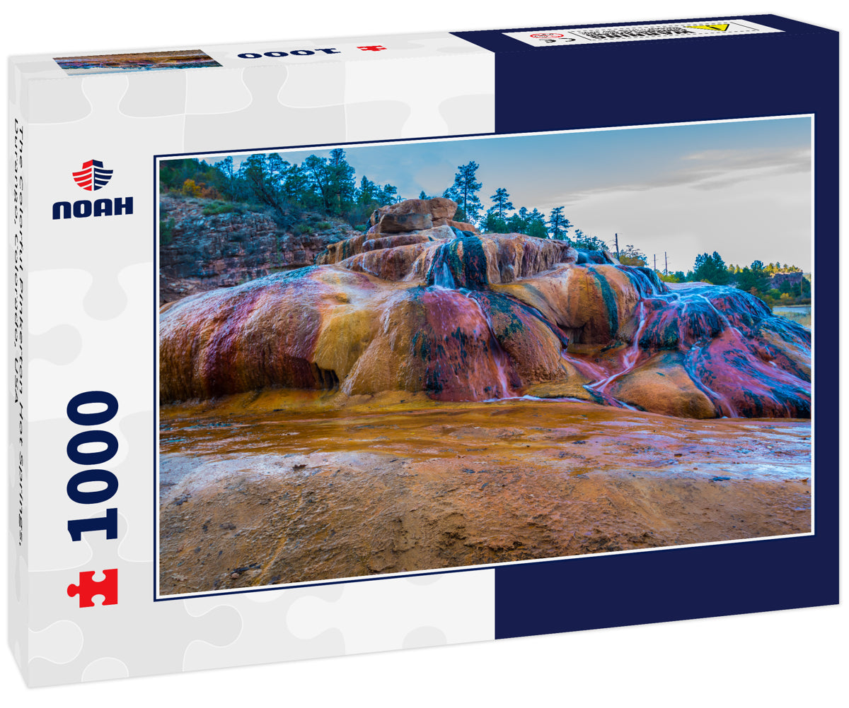 The Colorful Pinkerton Hot Springs, Durango, Colorado, USA