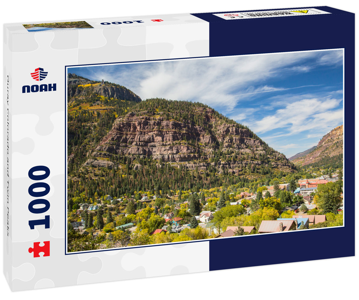 Ouray Colorado and Twin Peaks