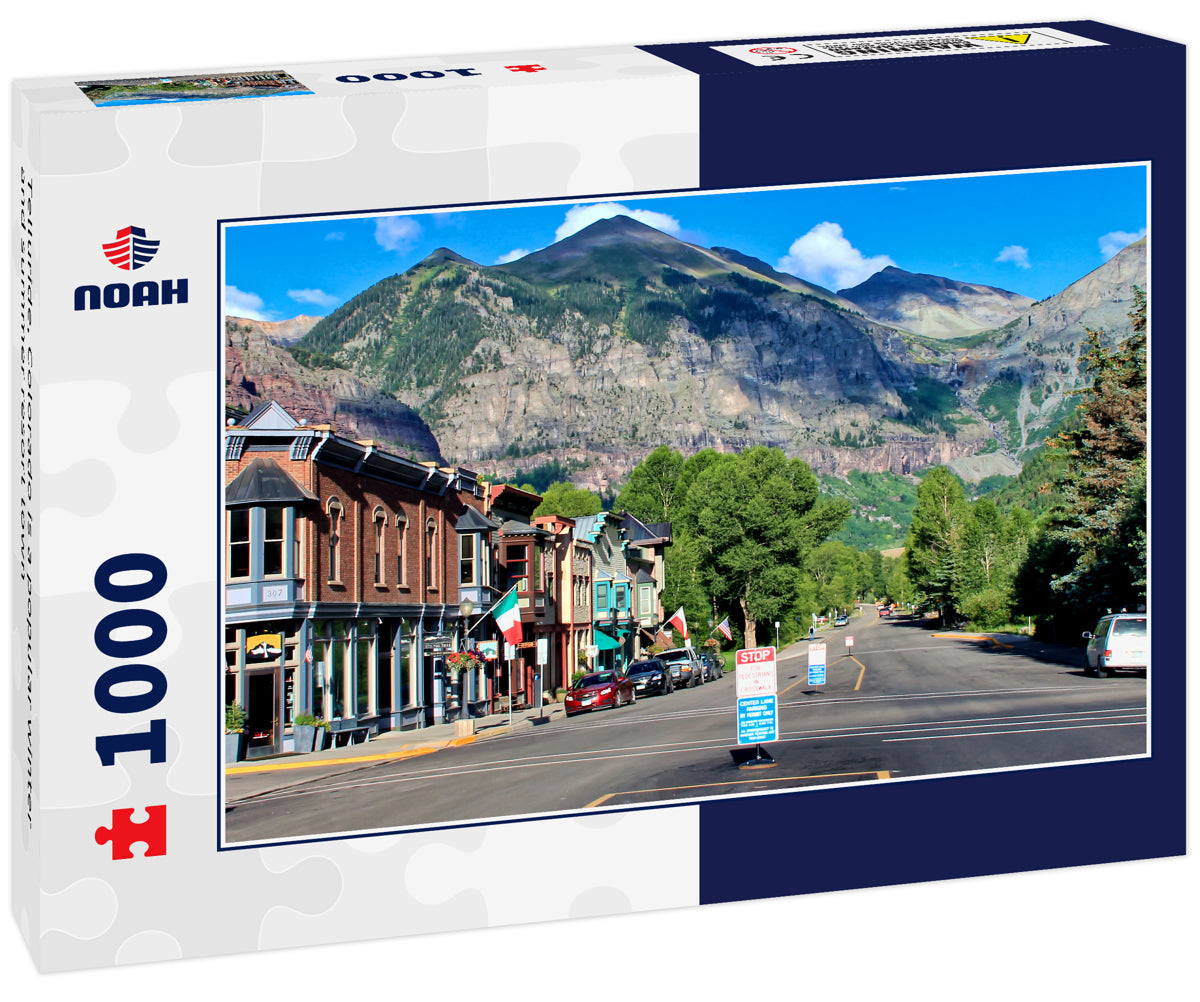 Telluride, Colorado is a popular winter and summer resort town
