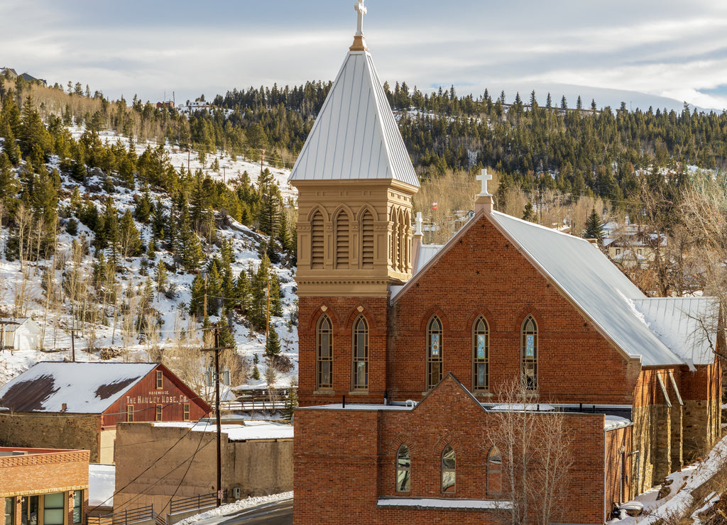 St Mary of the Assumption Catholic Church in Central City, Colorado