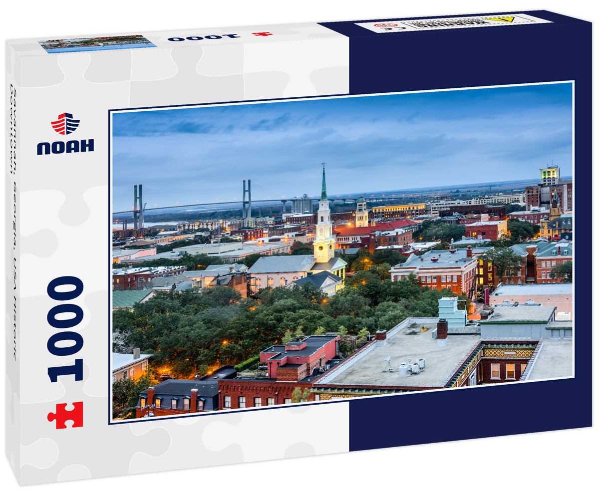 Savannah, Georgia, USA Historic Downtown