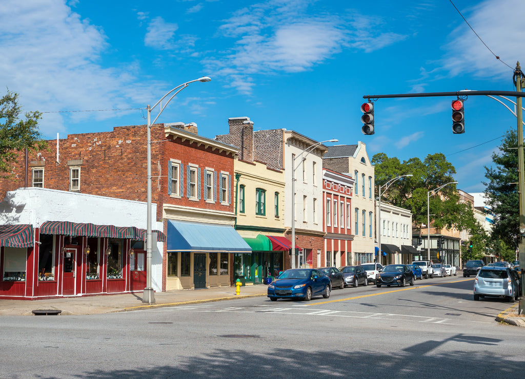 Downtown Savannah Georgia USA