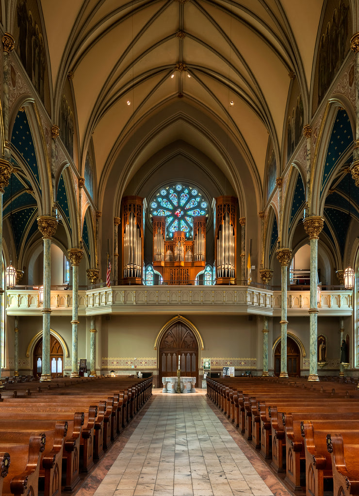 Cathedral of St. John the Baptist in Savannah, Georgia