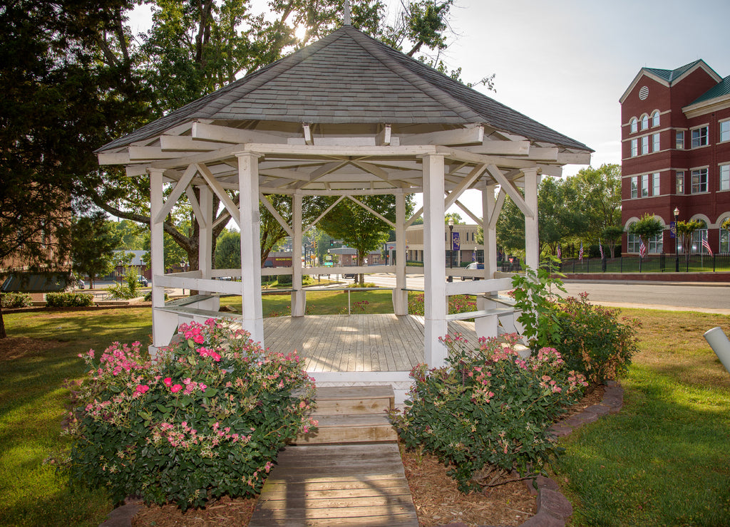 Cozy Gazebo in Downtown Cumming Georgia