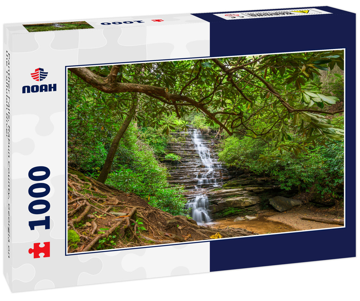 Panther Falls, Rabun County, Georgia on the Tallulah River