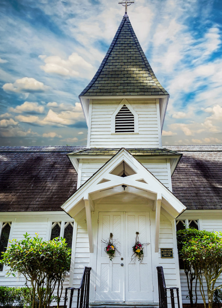The old Christ Church on Saint Simons Island, Georgia