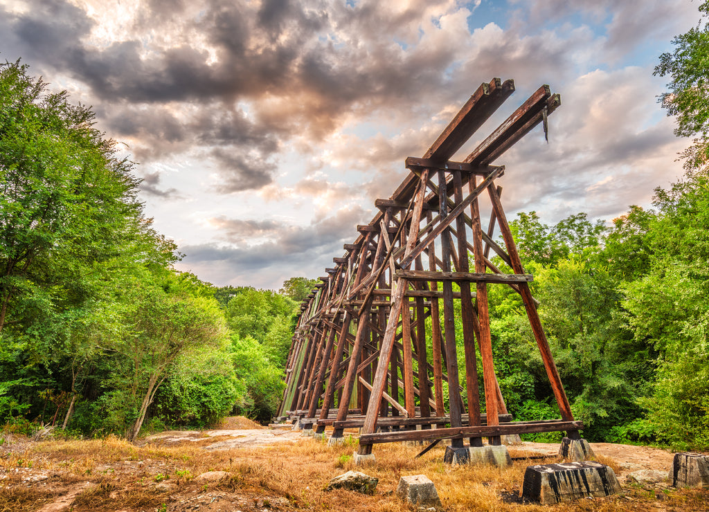 Athens, Georgia, USA Train Trestle