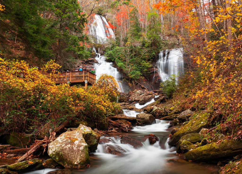 Anna Ruby Falls, Georgia, USA