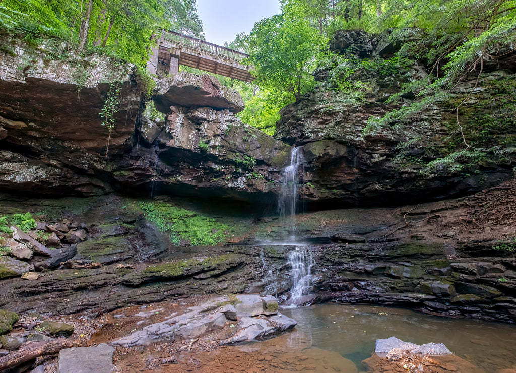 Unamed Falls on Daniel Creek, Cloudland Canyon State Park, Georgia