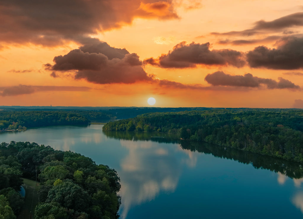 Sweetwater Creek State Park in Lithia Springs Georgia USA
