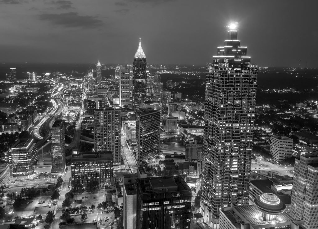 Skyline of downtown Atlanta, Georgia