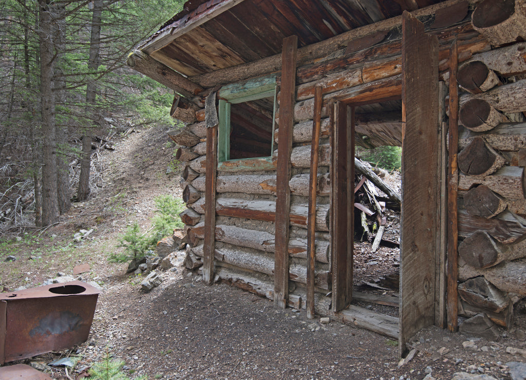 Ghost Town, Gilmore, Idaho, USA