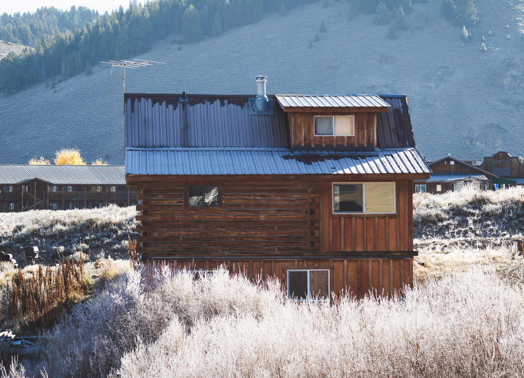 Winter Cabin in Stanley, Idaho