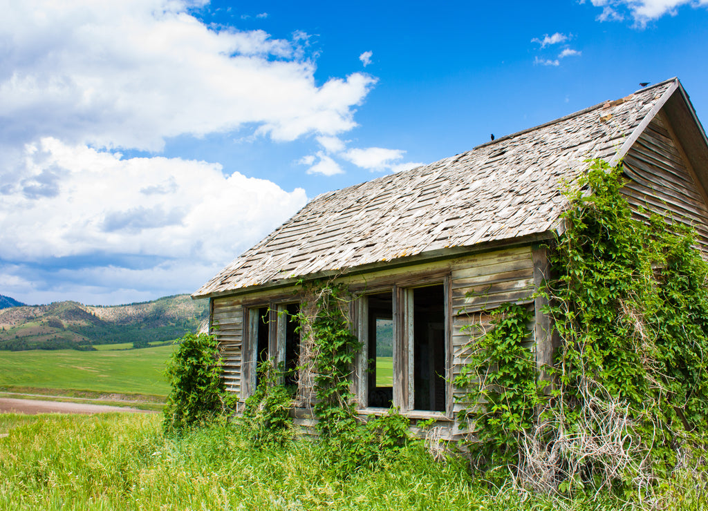 Abandoned farmstead in Idaho