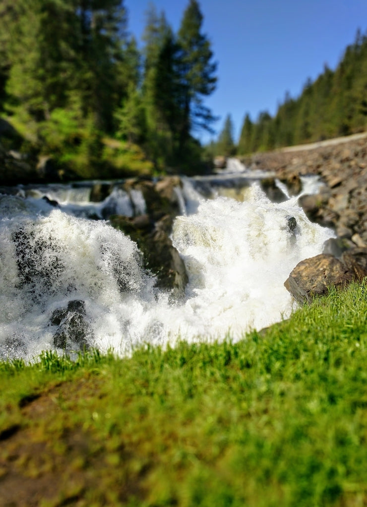 Water fall near New Meadows Idaho