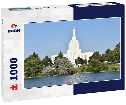 Mormon Temple at Idaho Falls in Idaho, USA
