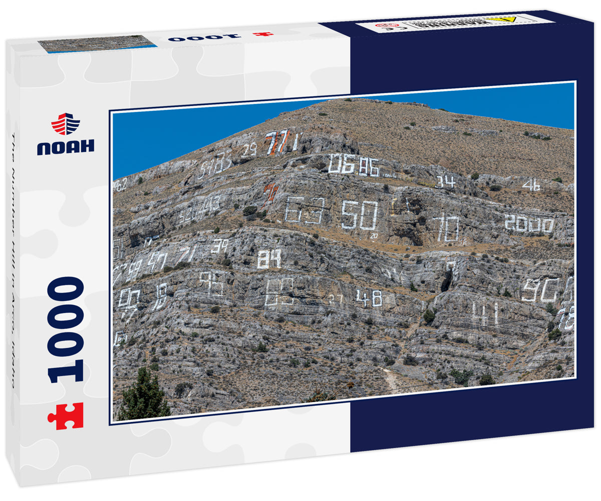 The Number Hill in Arco, Idaho