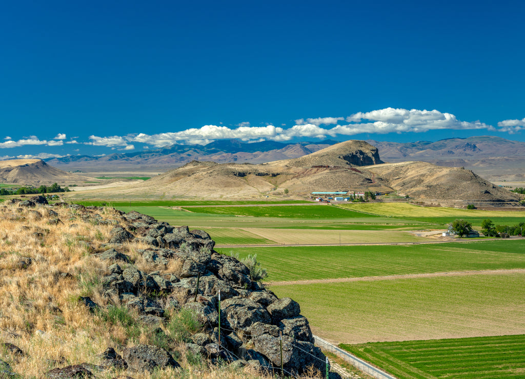 Farm country in Melba Idaho