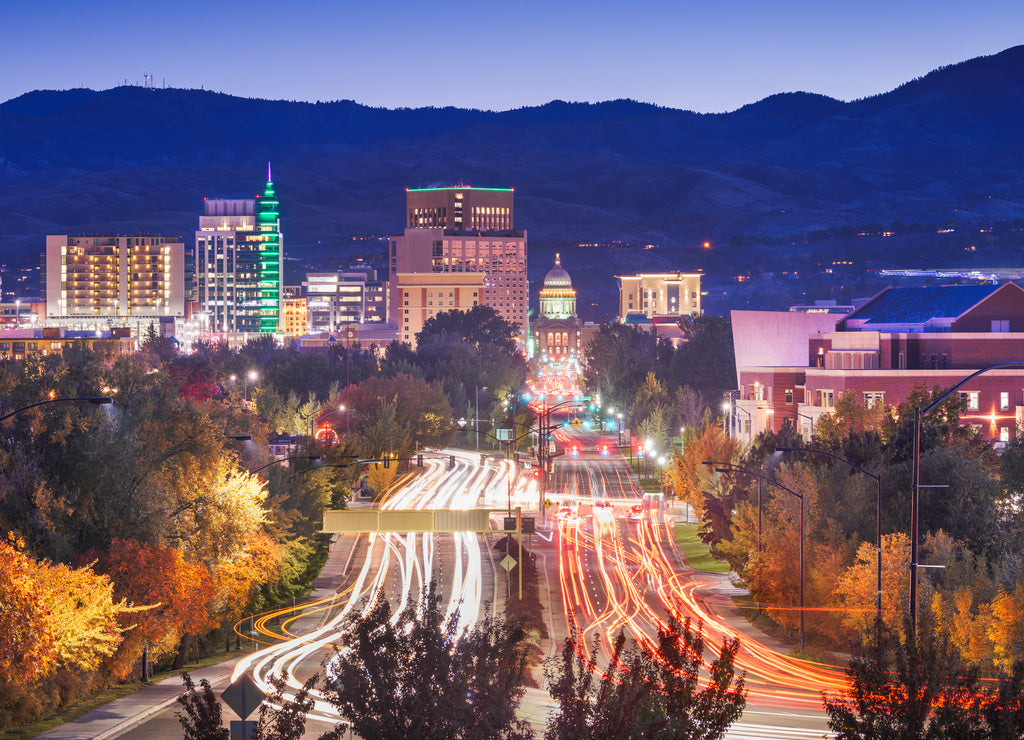 Boise, Idaho, USA downtown cityscape