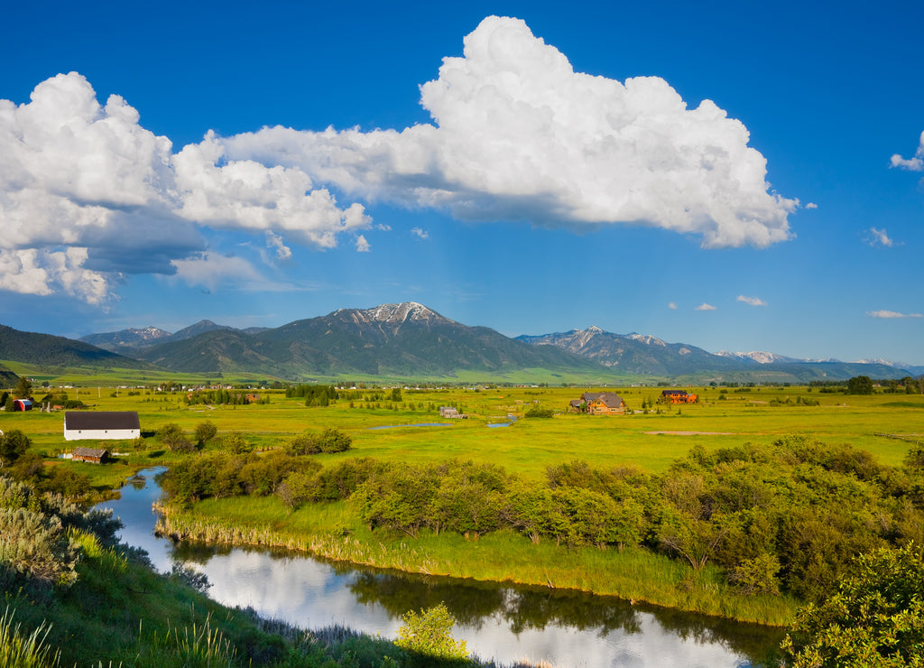 Countryside in eastern Idaho