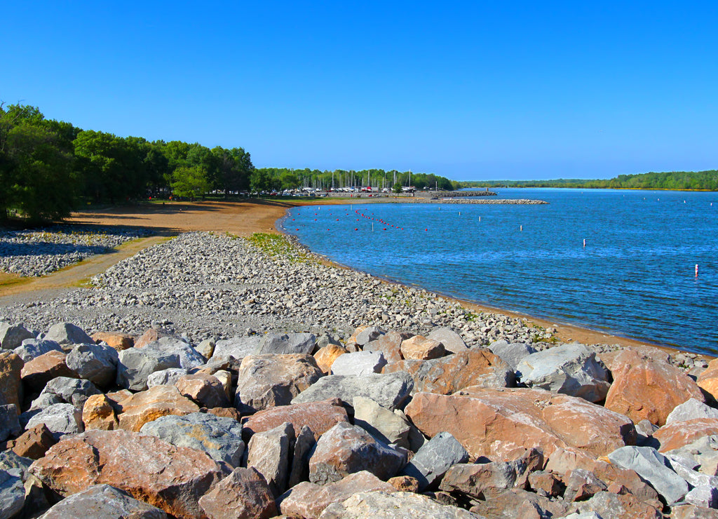 Carlyle Lake Swimming Beach Illinois