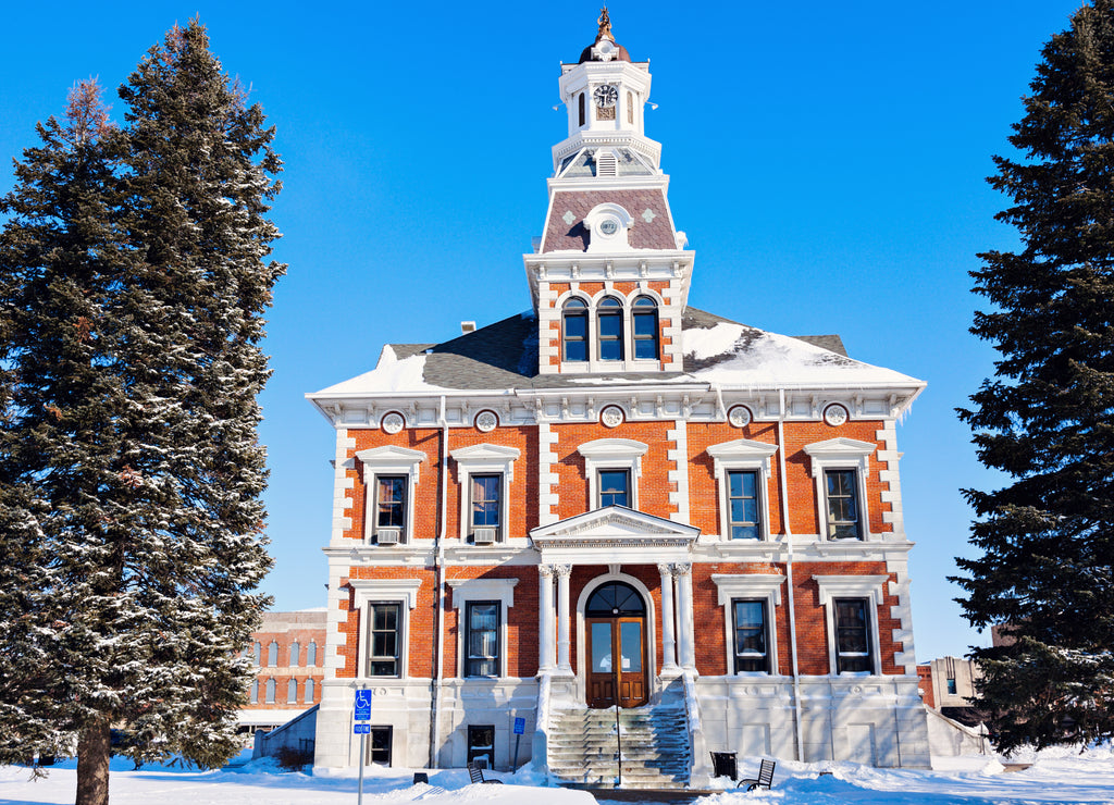 Old courthouse in Macomb, Illinois