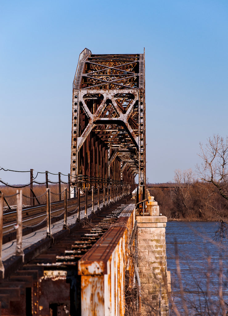 Cairo Railroad Bridge - Ohio River, Kentucky & Cairo, Illinois