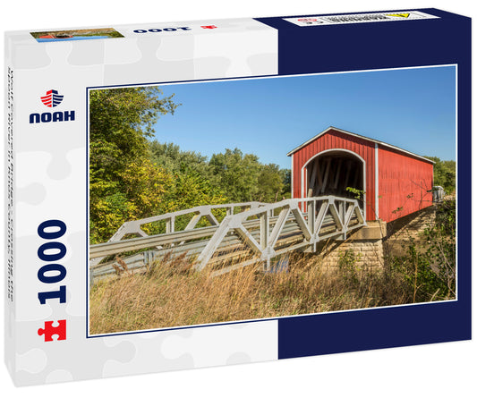 Wolf Covered Bridge - Crossing the Spoon River in Knox County, Ilinois