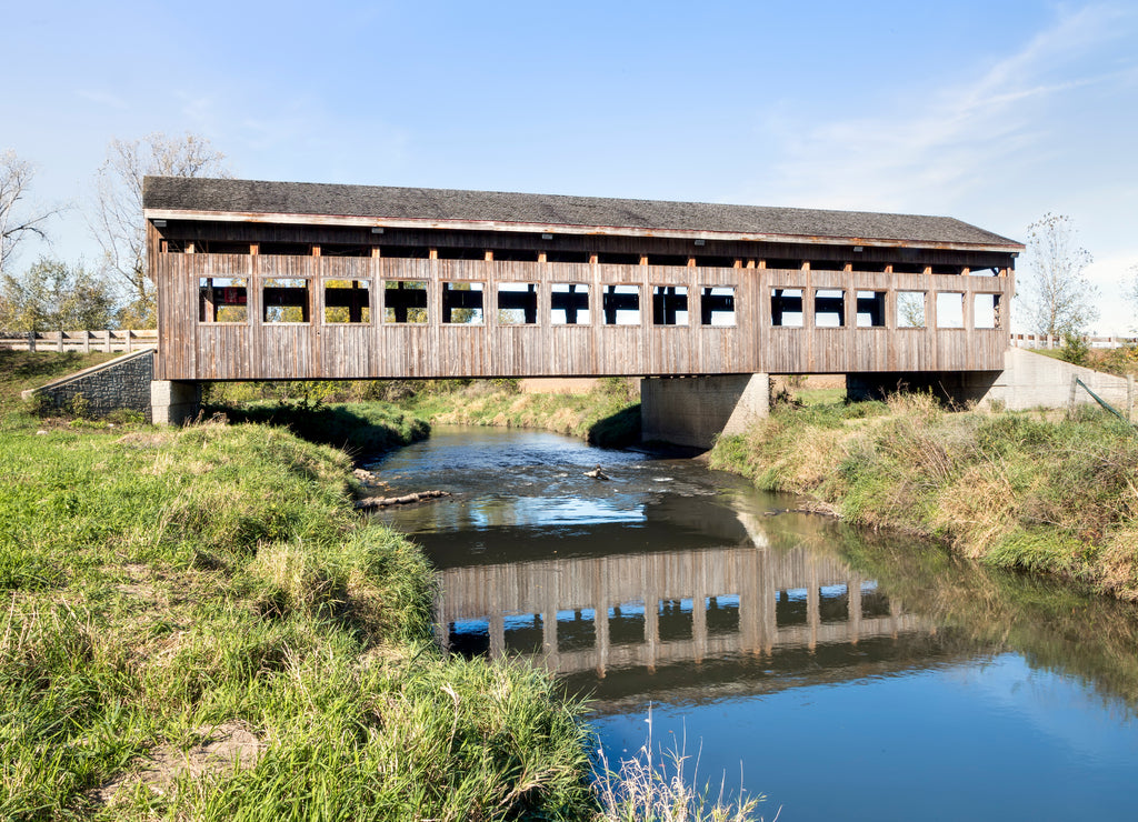 Morrison Covered Bridge - Whiteside County, Illinois