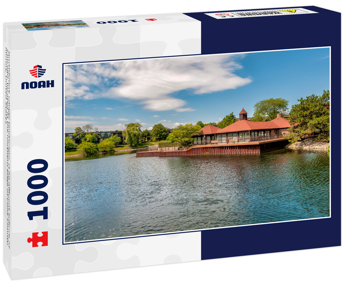 Northbrook village landscape, is an affluent suburb of Chicago, located at the northern edge of Cook County, Illinois, United States