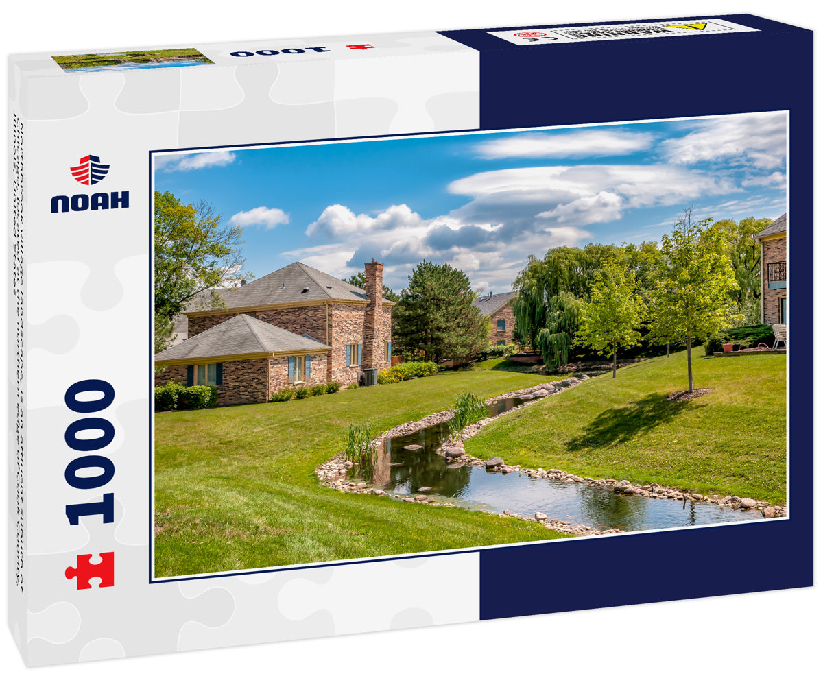 Northbrook village landscape, is an affluent suburb of Chicago, located at the northern edge of Cook County, Illinois, United States