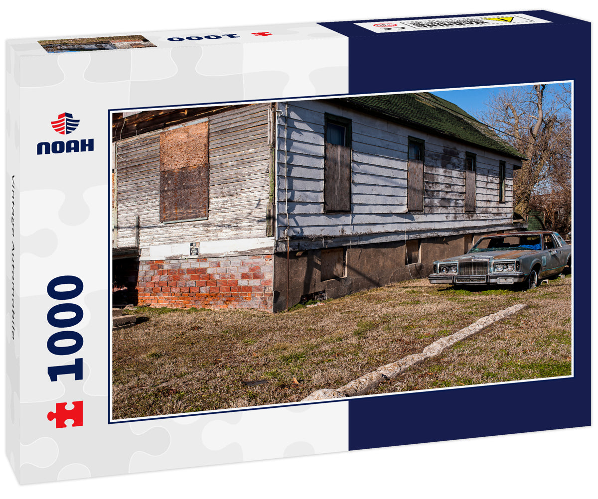 Vintage Automobile & Abandoned House - Cairo, Illinois