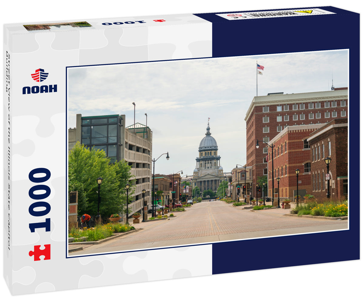 Street View of the Illinois State Capitol Building