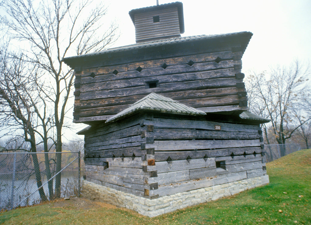 Fort Armstrong Blockhouse, Rock Island, Illinois