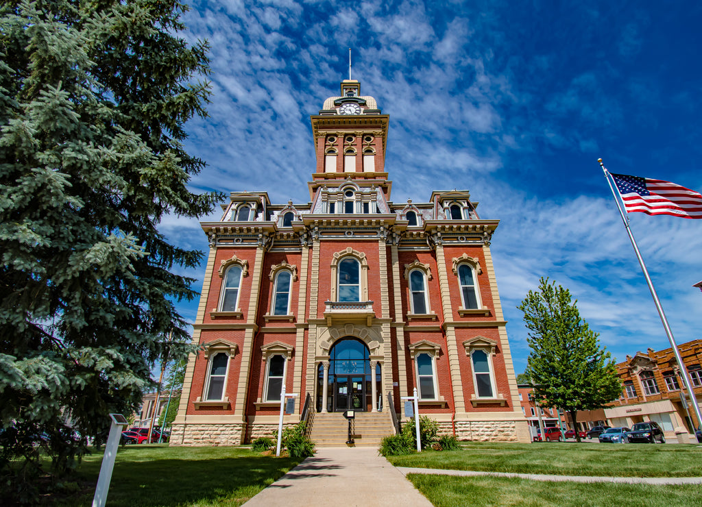 Adams County Courthouse in Decatur, Indiana