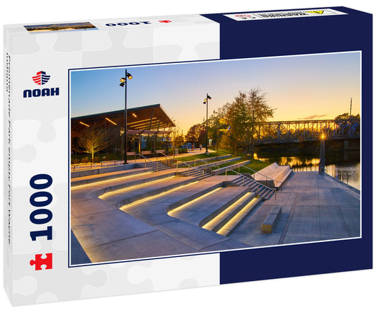 Promenade Park empty Fort Wayne Indiana