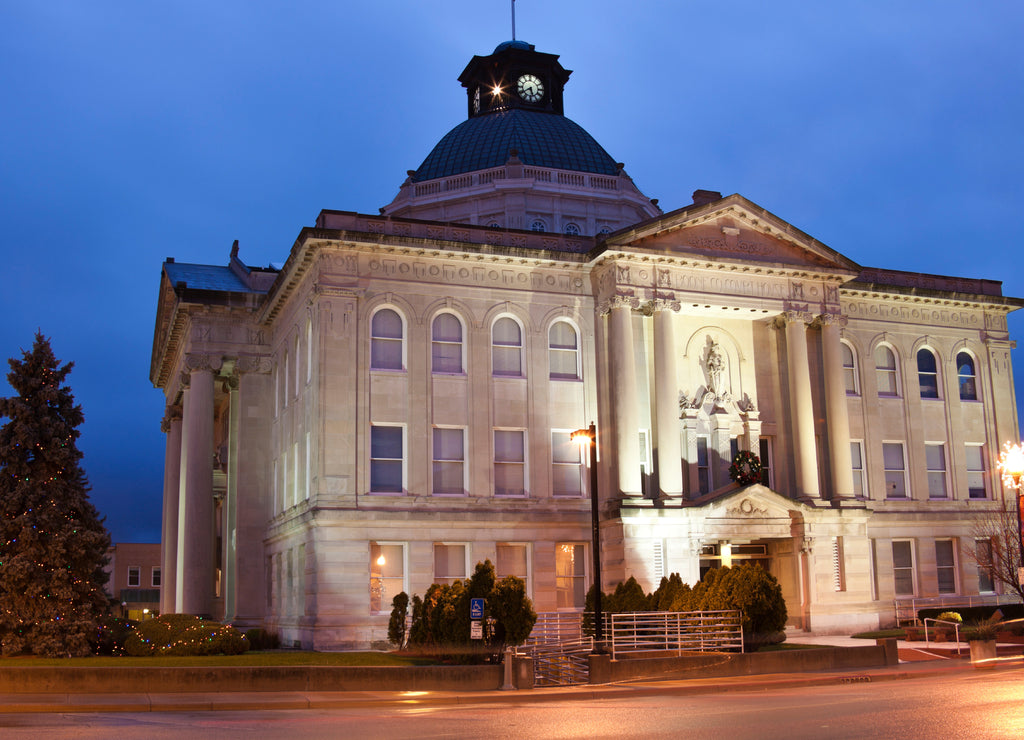 Boone County historic courthouse Indiana