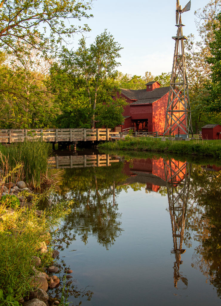 Bonneyville Mill Park in Elkhart County Indiana